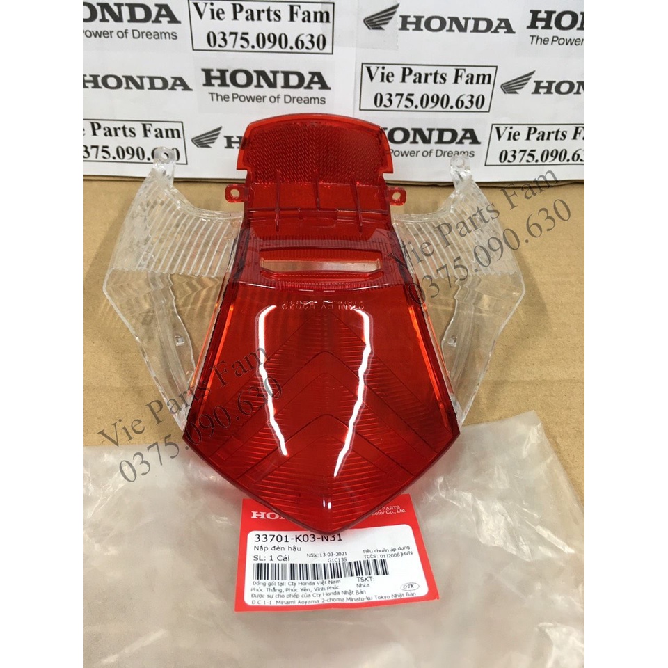 Chụp đèn hậu Wave RSX Fi 110 , Chính hiệu Honda Motor VN