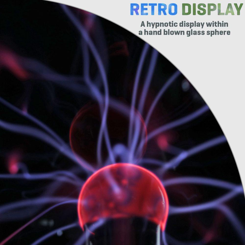 Đèn Ngủ Zaijie 24 USB Hình Quả Bóng Plasma Thiết Kế Nhỏ Gọn Tiện Dụng