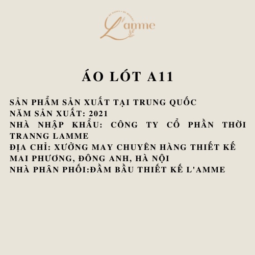 Áo lót (A11) chất su mát lạnh, mềm mịn, áo có nút bấm trước ngực thuận tiện cho bé tu ti by LAMME