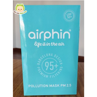 Khẩu Trang Airphin Chống Bụi Mịn ô nhiễm PM 2.5_Đủ size đủ màu