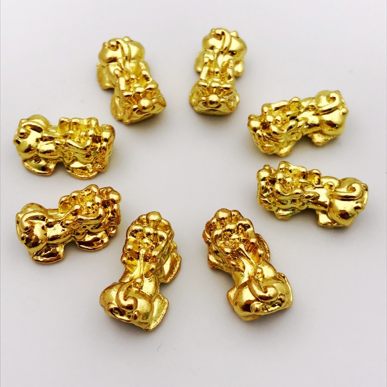 Vòng Tay Chuỗi Hạt Mạ Vàng 24k 8x16mm