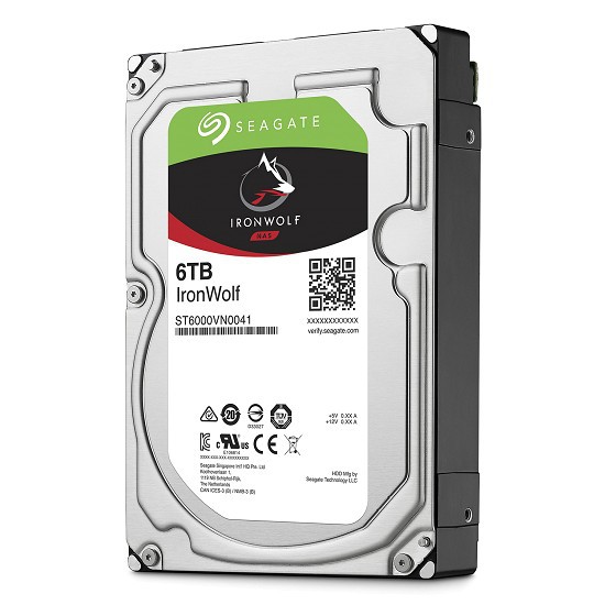 Ổ Cứng HDD Seagate IronWolf 6TB/128MB/3.5 - ST6000VN0041