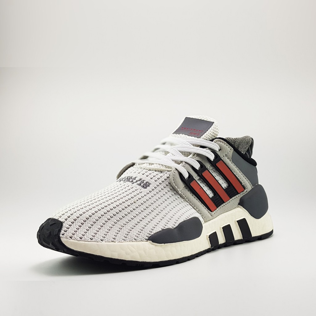 [video+ảnh thực] Giày Sneaker EQT 91/18 White/Red