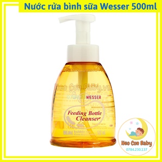 Nước rửa bình sữa Wesser 500ml / Nước rửa bình và rau củ