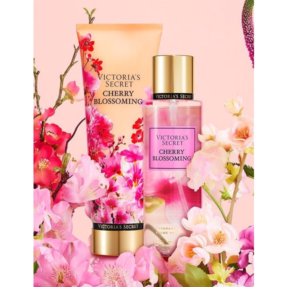 Xịt thơm body Victoria Secret Cherry Blossoming 250ML