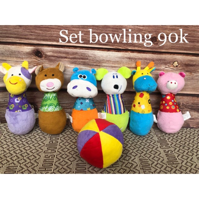 Set bowling vải cho bé