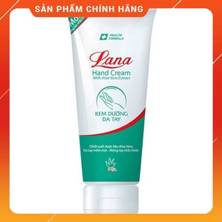 Kem dưỡng mềm mịn da tay móng tay chiết xuất từ Nha đam LANA Hand Cream 80g