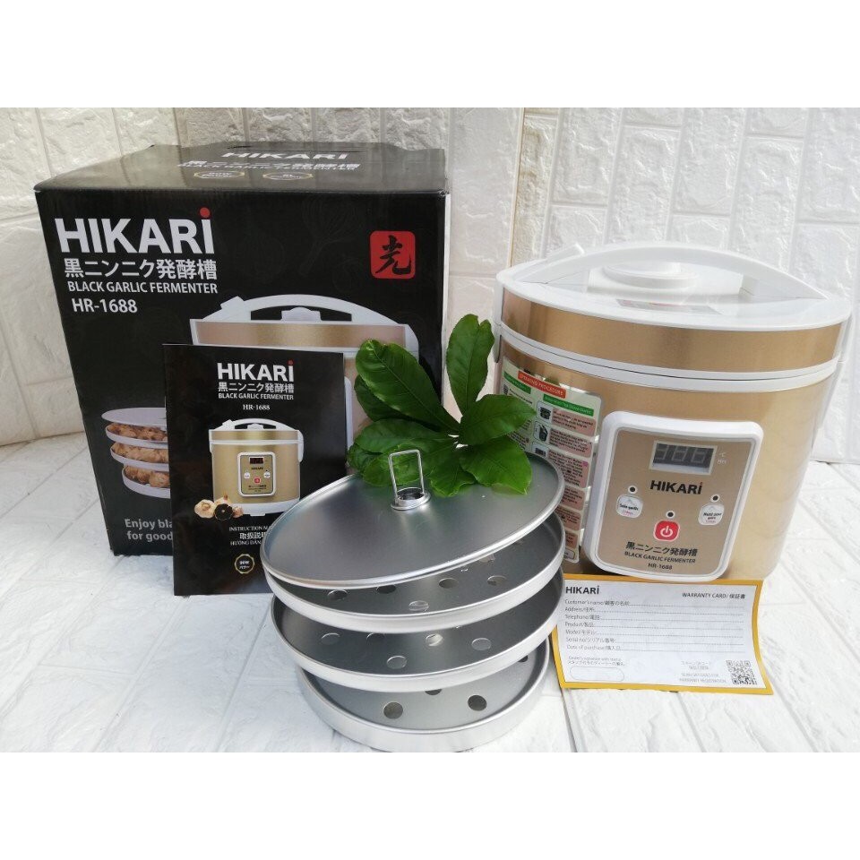 NỒI Ủ TỎI ĐEN CAO CẤP NHẬT BẢN HIKARI HR-1688