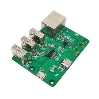 Bảng Mạch Mở Rộng USB Sang Ethernet Cho Raspberry Pi Zero HUB 3 USB 10/100Mbps