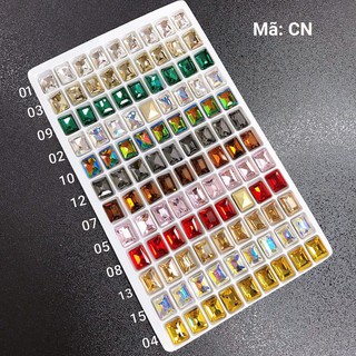Đá khối làm hoa túi 10v - Hình chữ nhật
