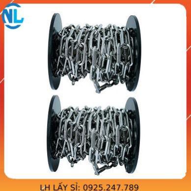 Dây xích sắt mạ kẽm phi 6mm cáp thép giá sỉ Thái Bình Vina