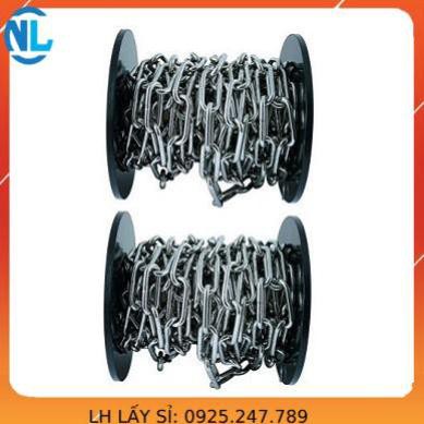 Dây xích sắt mạ kẽm phi 6mm cáp thép giá sỉ NAM LONG CHÂU