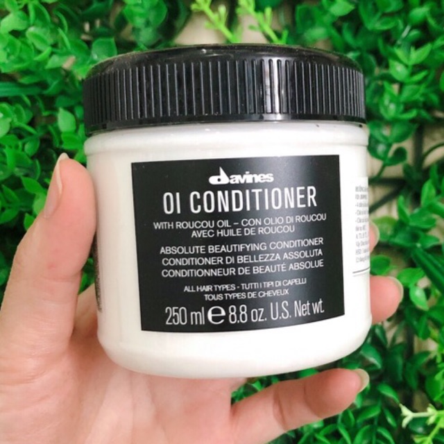 [Chính hãng] [Siêu rẻ] Dầu xả Davines OI OIL Conditioner siêu bóng mượt 250ml (ITALY)