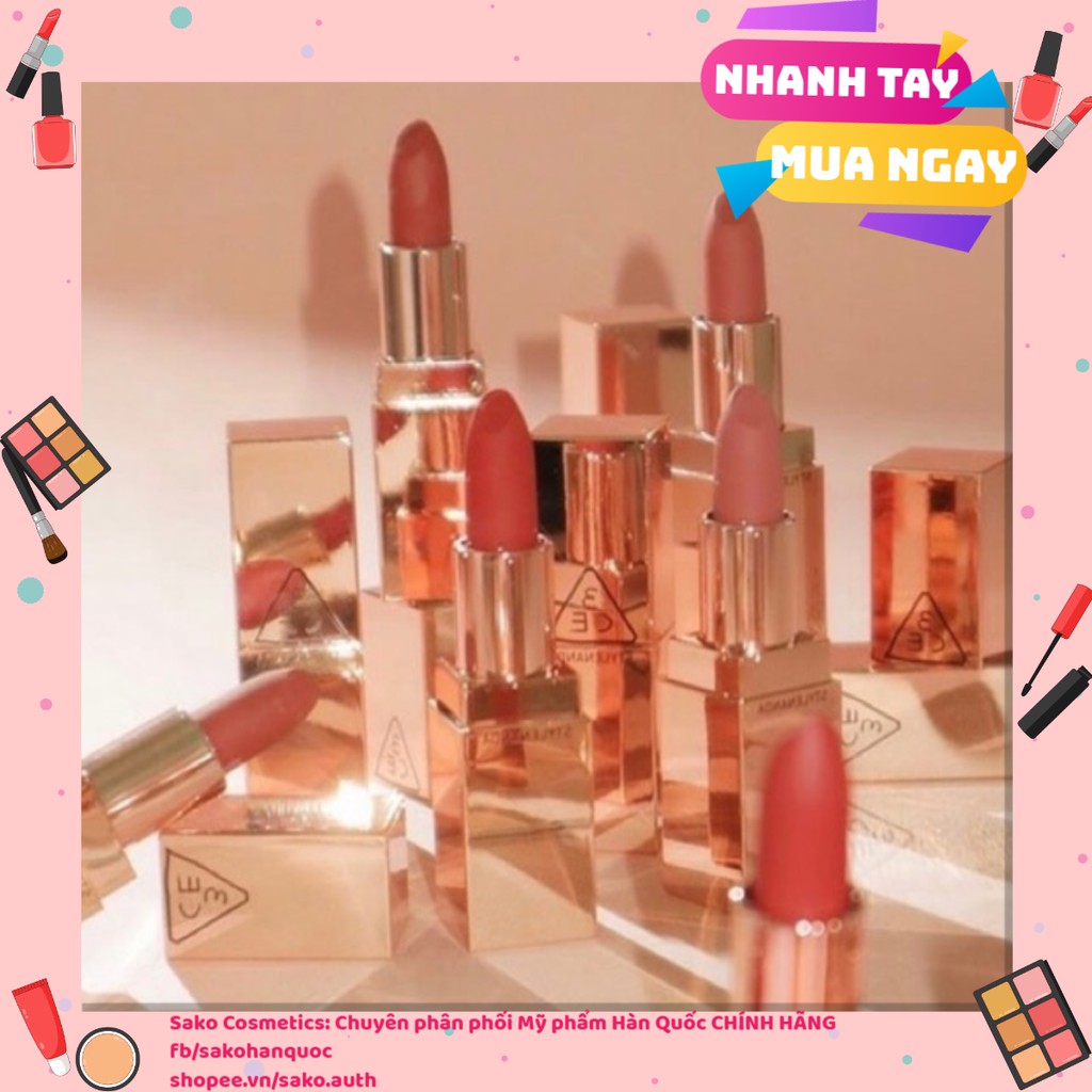 Son 3ce vỏ vàng 227 / 228 / 226 chính hãng Hàn Quốc | BigBuy360 - bigbuy360.vn