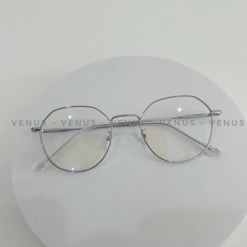 Gọng Kính Cận Kim Loại Siêu Nhẹ VENUS Dáng Mắt Đa Giác 29115 - Lắp Mắt Cận Theo Yêu Cầu | BigBuy360 - bigbuy360.vn