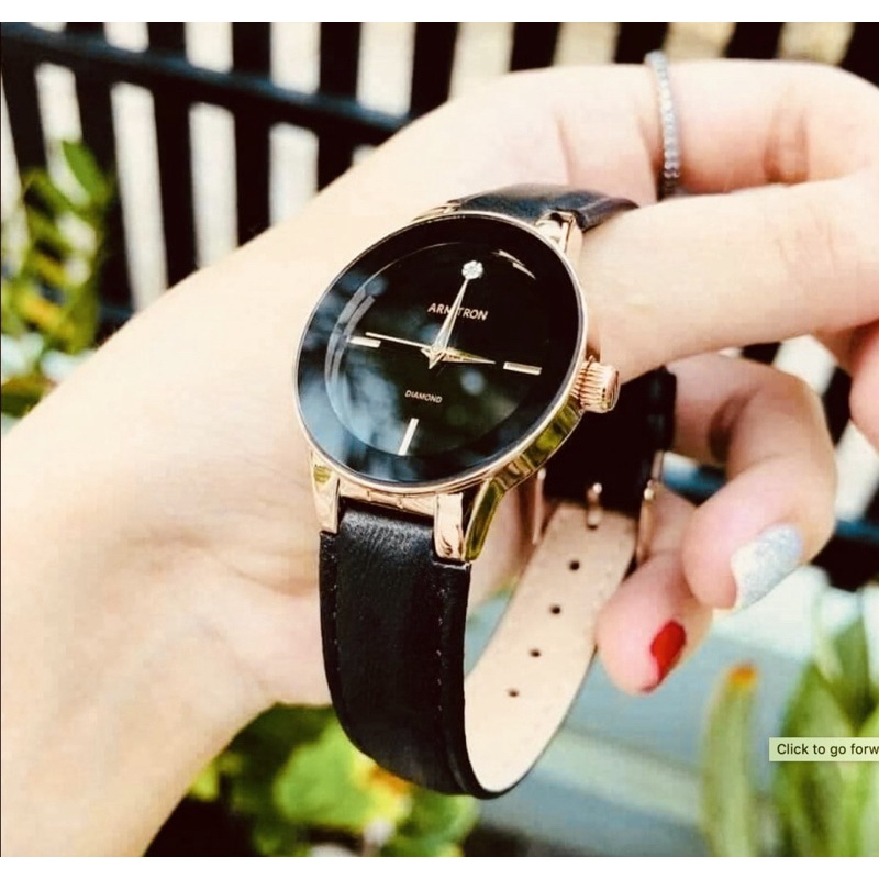 Đồng hồ Nữ Armitron 75/5410BKGPBK. Hàng chuẩn auth 100%