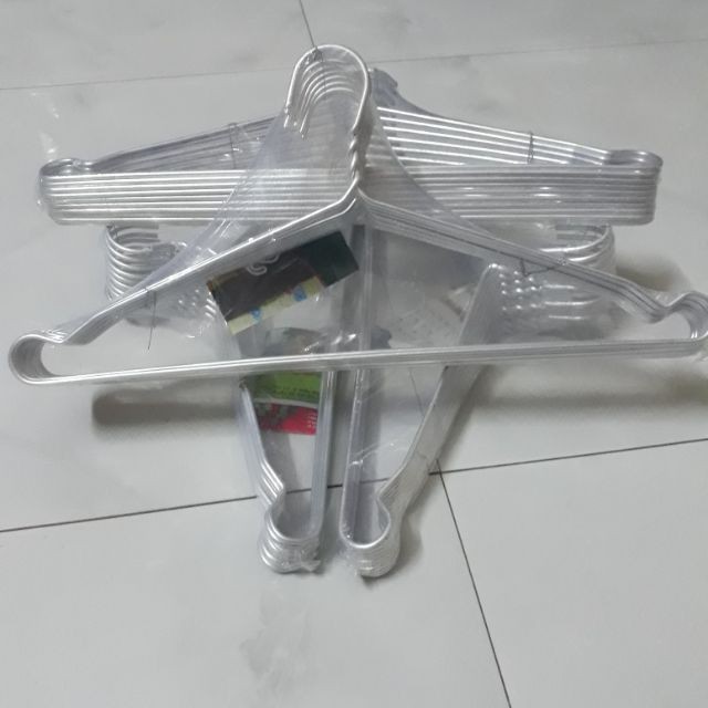 Vỉ 10 móc Móc phơi quần áo bằng nhôm cho người lớn và trẻ nhỏ