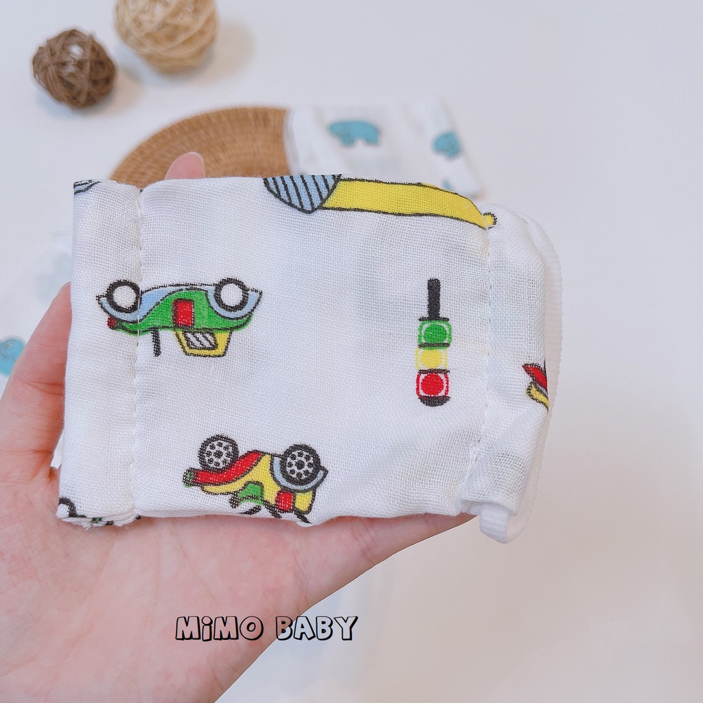 Khẩu trang xô 4 lớp xuất nhật Mimo Baby cho bé 0-4 tuổi | BigBuy360 - bigbuy360.vn