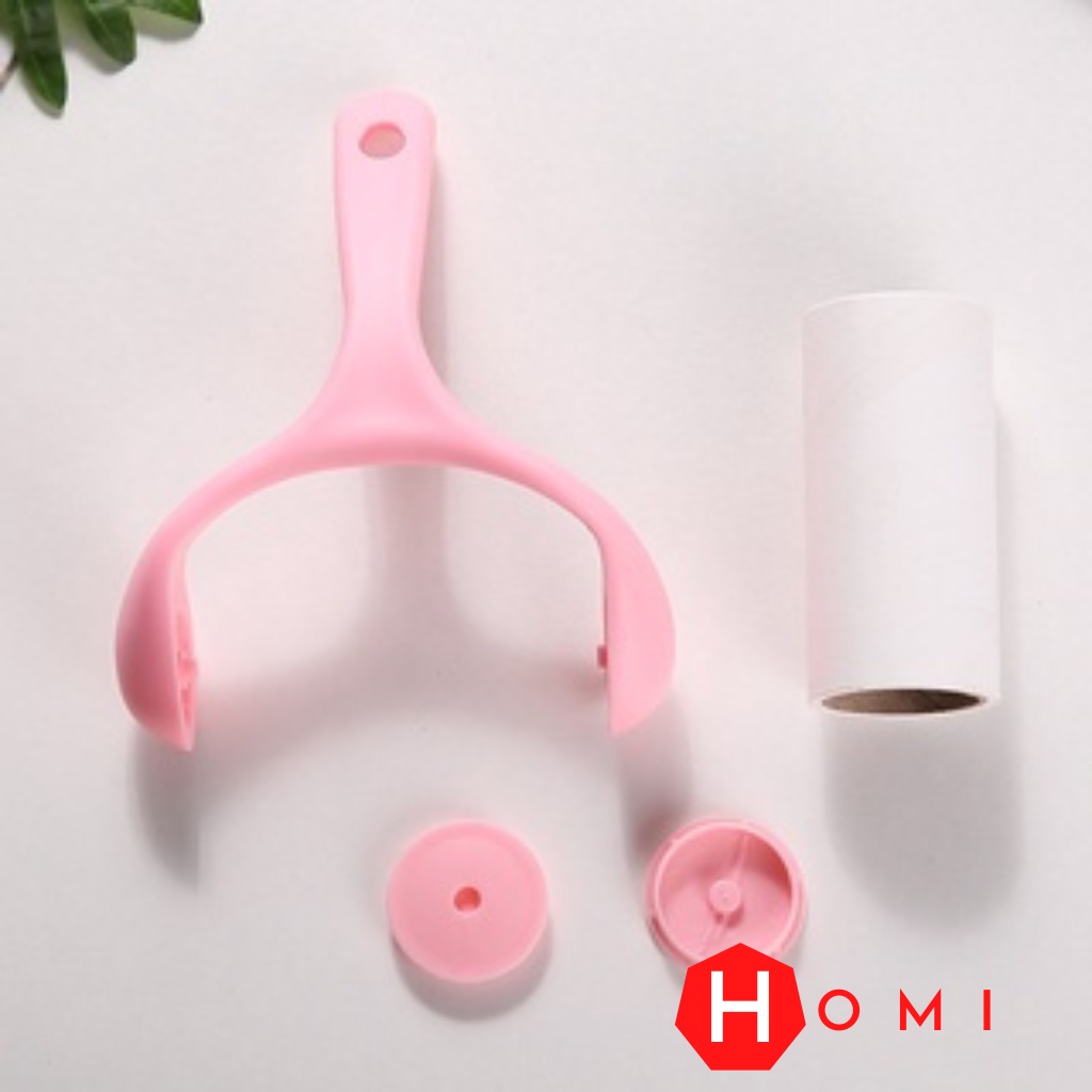 Cây Lăn Bụi Quần Áo, Lăn Bụi Cầm Tay Mini Làm Sạch Sofa, Lấy Bụi Lông Chó Mèo Ga Giường - Dhomi Store
