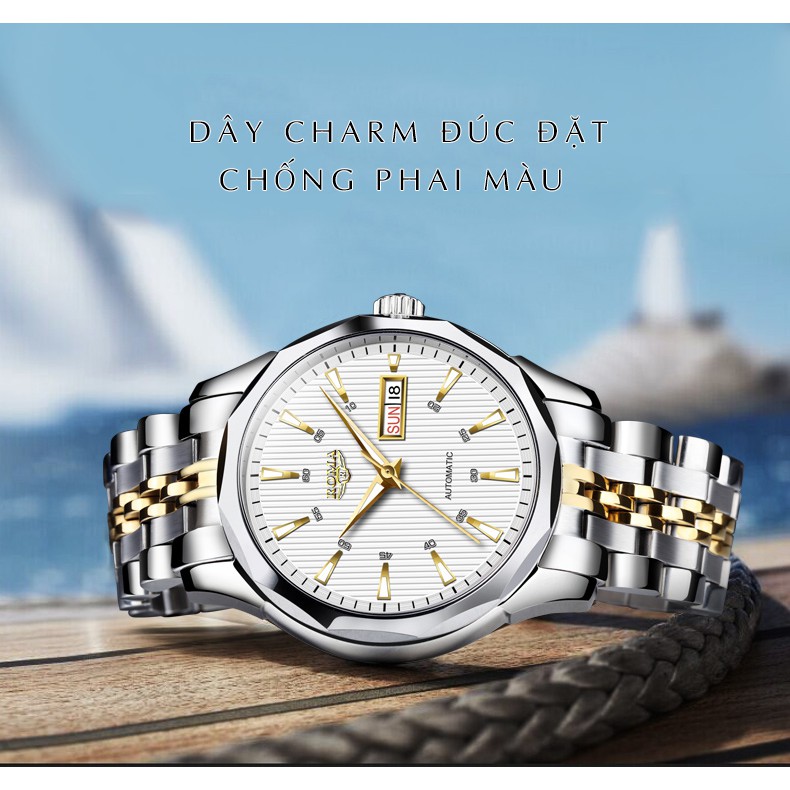 Đồng hồ Nam ROMA ITALY 2010 Kính tráng Sapphire – Dây CHARM đúc đặt đẳng cấp | BigBuy360 - bigbuy360.vn