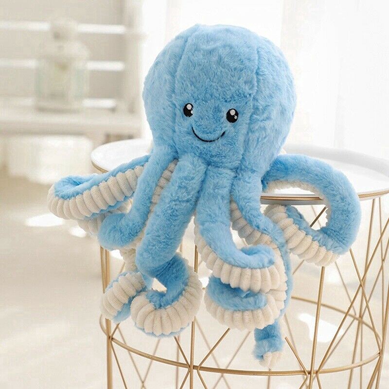 Chú bạch tuộc nhồi bông dễ thương làm quà tặng sinh nhật cho bé