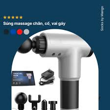 Máy Đấm Lưng - Máy Massage Cầm Tay Đa Năng Fascial Gun HG 320