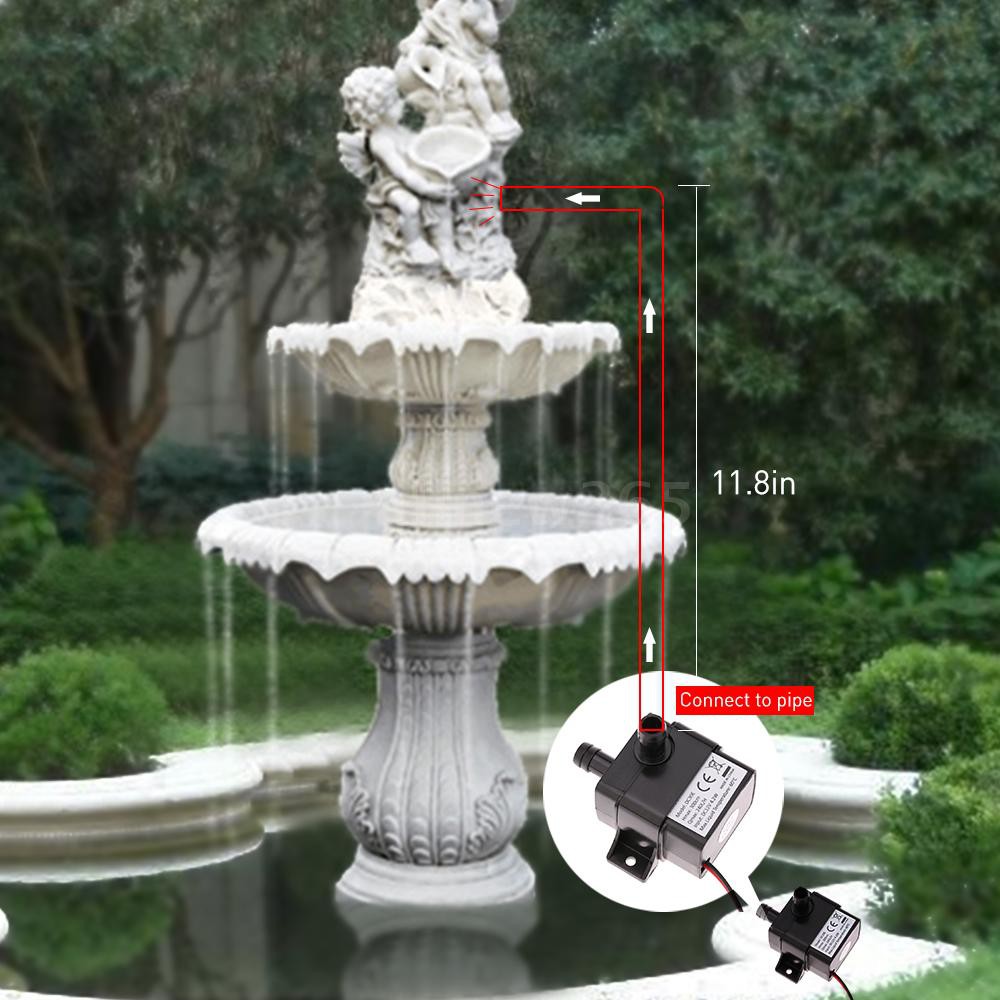 Máy bơm nước nhỏ gọn DC 12V 4.2w chống nước