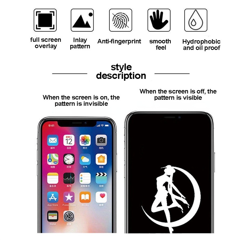Kính Cường Lực Vô Hình In Hình Doraemon Cho iPhone 13 Pro Max / 13 Pro / 13 / 12 Pro Max / 12 Pro / 12 / 11 Pro Max / XS Max / XS / X / XR