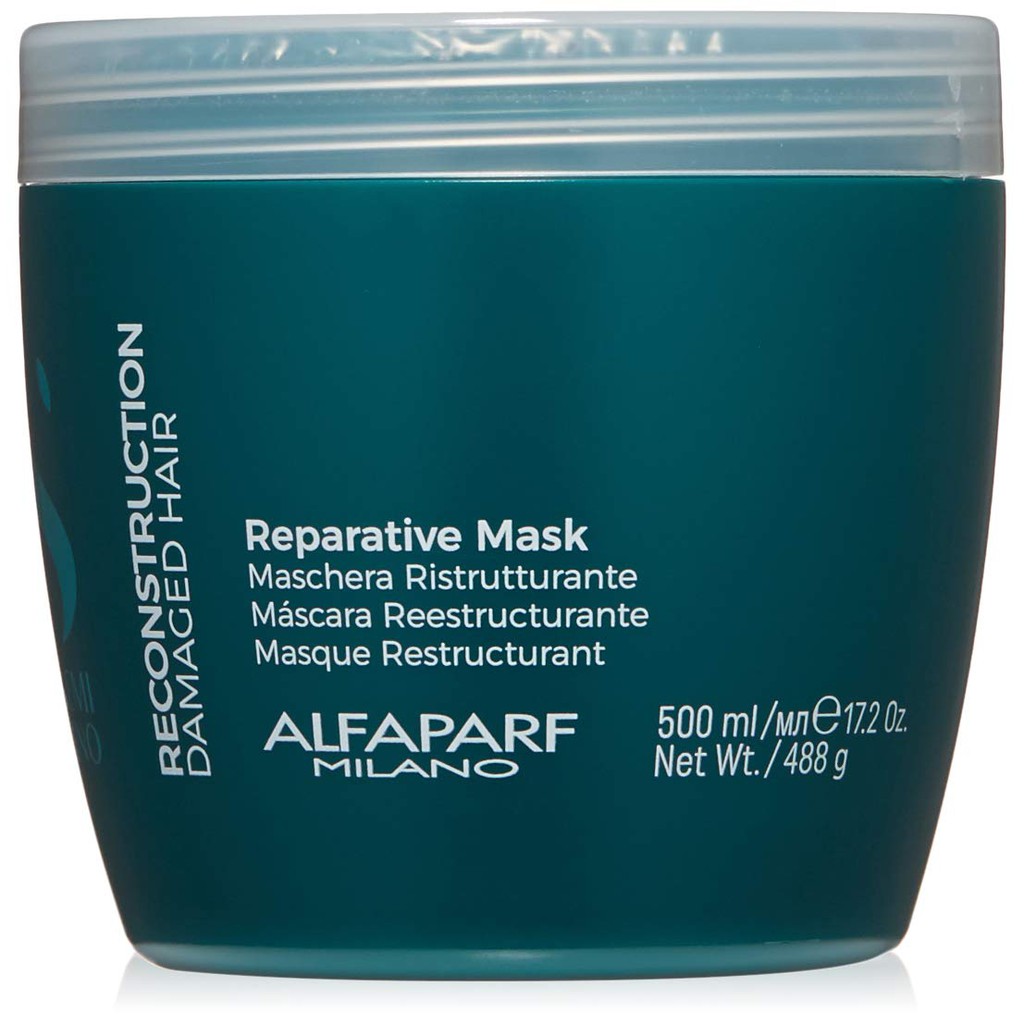 Mặt nạ reconstruction phục hồi tóc hư tổn Semi Dilino Reparative Mask Alfaparf 500ml