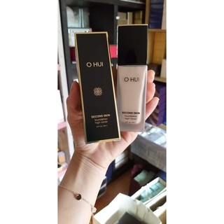 Kem nền che khuyết điểm ohui second skin foundation
