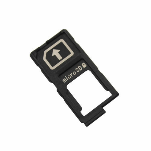 Khay Đựng Thẻ Nhớ Micro Sd & Thẻ Sim Cho Sony Xperia Z3 Z4 Z5 Đen