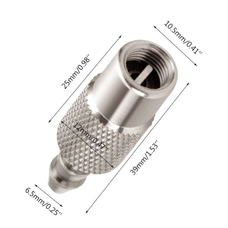 Phụ Kiện Bơm Khí Nén Bằng Kim Loại 6 5mm Chuyên Dụng