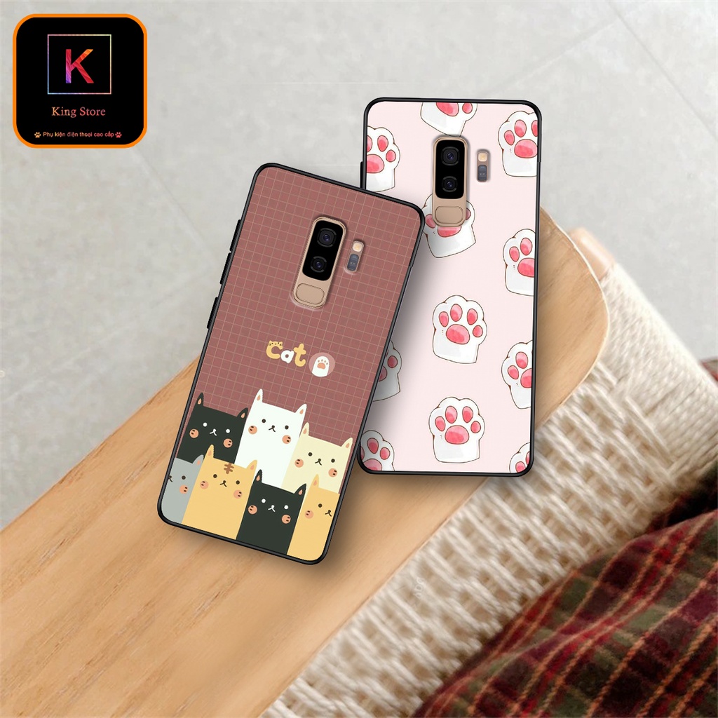 Ốp lưng Samsung S8 - S8 Plus - S9 - S9 Plus - Ốp Samsung in hình LoveCat - Chất liệu TPU siêu bền