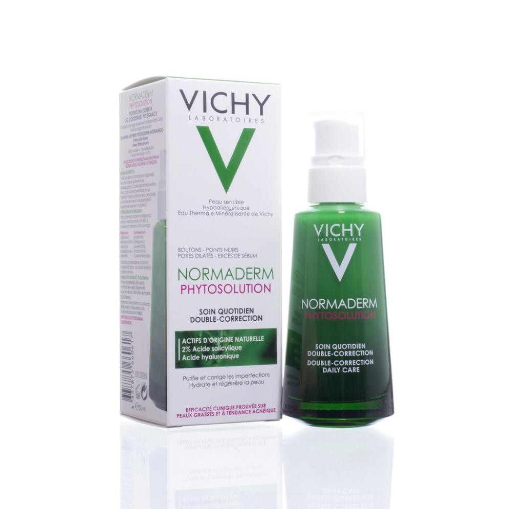 Vichy Normaderm Phytosolution Soin Quotidien Double - Correction - Kem Dưỡng Ẩm Cho Da Mụn 50ml