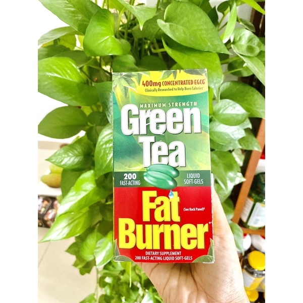 VIÊN GIẢM CÂN TRÀ XANH GREEN TEA FAT BURNER