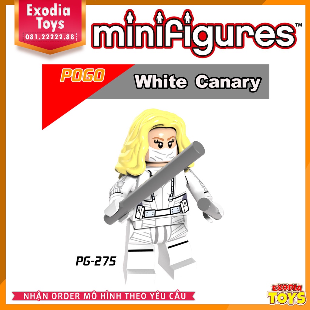 Xếp hình Minifigure  siêu anh hùng vũ trụ Marvel và DC Comics - Đồ Chơi Thông Minh - POGO PG8079