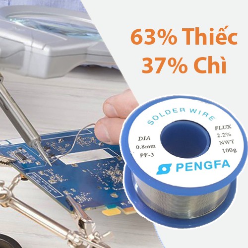 Thiếc hàn Pengfa loại tốt đường kính 0,8mm