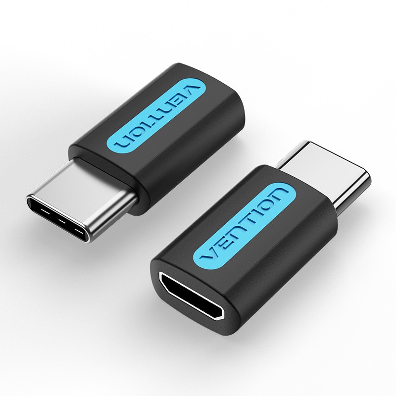 Thiết bị chuyển đổi đầu Type C sang cổng Micro USB Vention cho điện thoại di động chất lượng cao