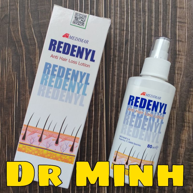 Xịt dưỡng tóc Redenyl 80ml giúp chắc khỏe, kích thích mọc tóc