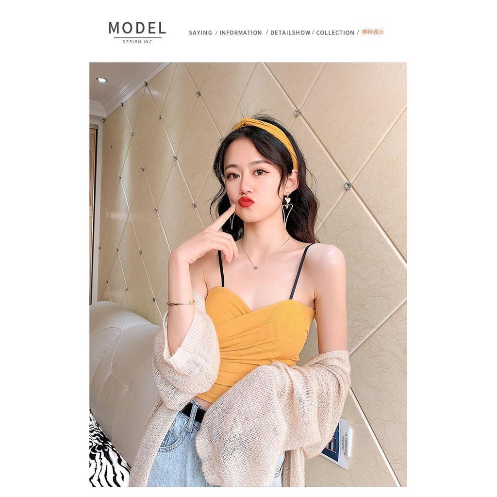 Áo Hai Dây Xoắn Ngực cao Cấp | BigBuy360 - bigbuy360.vn