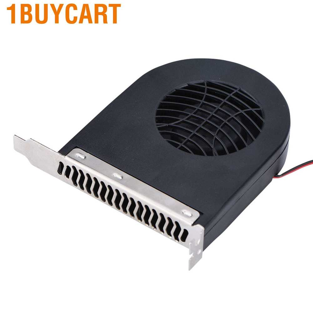 1buycart System PCI Slot Blower  High Static Pressure Computer Exhaust Fan Double Plug for