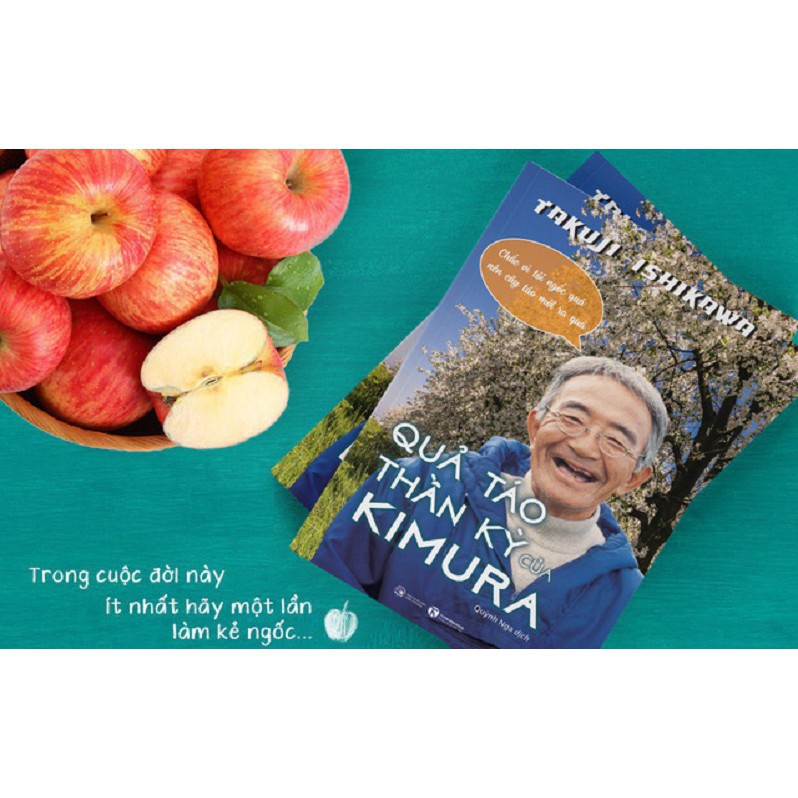 [ Sách ] Quả Táo Thần Kỳ Của Kimura [Thái Hà Books]