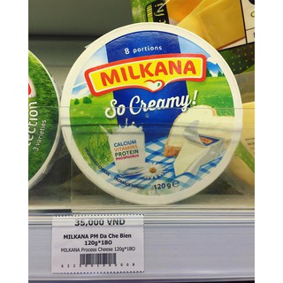 Phomai milkana 8 miếng 120 gr