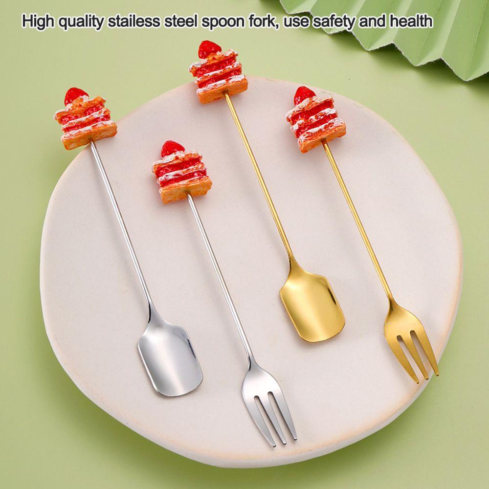 Bộ 4 Muỗng Cà Phê Bằng Thép Không Gỉ