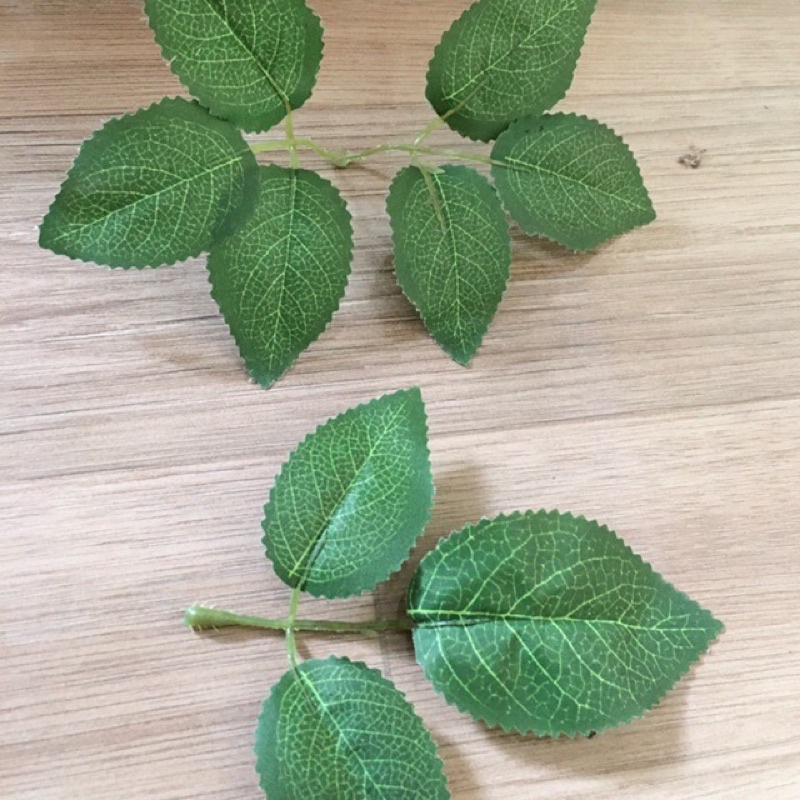 100 Lá Hoa Hồng Giả Cắm Hoa Sắp, Hoa Giả - LÁ GIẢ,CÂY GIẢ.