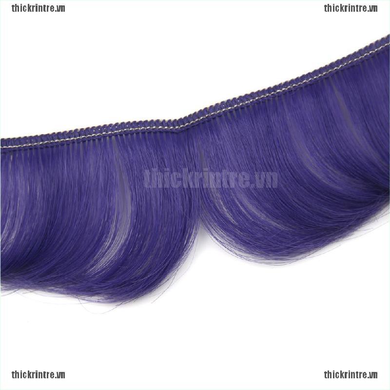 <Hot~new>5cm fringe doll natural hair DIY wigs for BJD SD handmade doll bang doll wigs