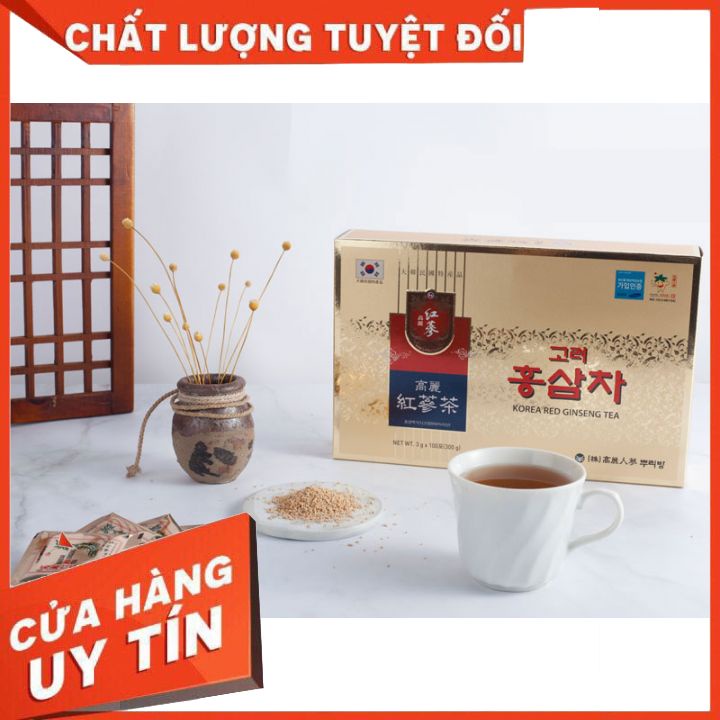 Trà Hồng Sâm Hàn Quốc Korea Red Ginseng Tea (3g x 100 gói)