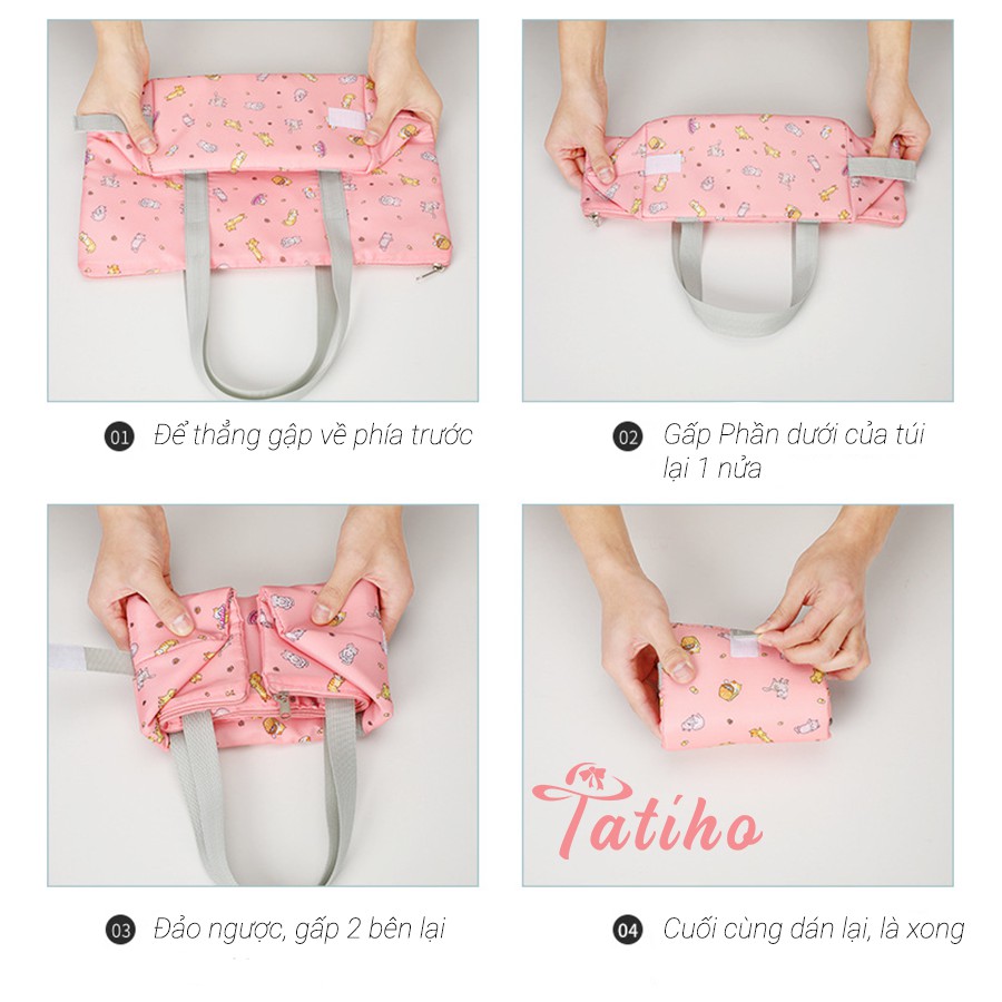 [Hàng Xịn, Giá Tốt] Túi Giữ Nhiệt Đựng Cơm Cao Cấp Chống Nước Vải Oxford 1000D 24x14x25cm - Lunch Bag - Mã TG005