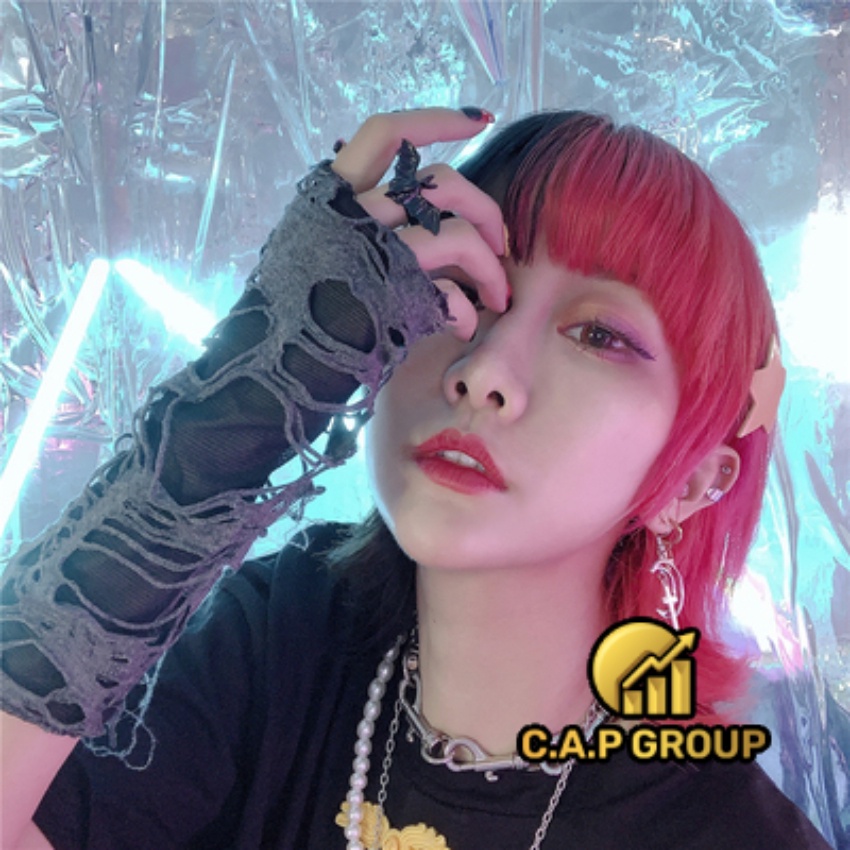 Găng tay chống nắng Ninja Hở Ngón Phong cách Harajuku style Thời trang đường phố cá tính