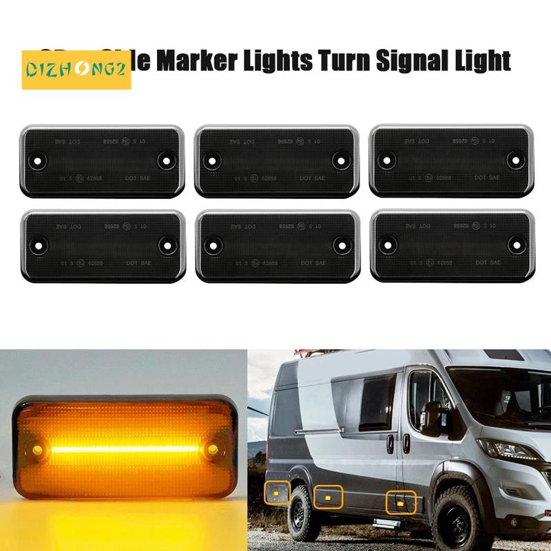 Set 6 Đèn Xi Nhan Bóng LED Dành Cho Iveco Fiat Ducato Citroen Relay Peugeot Boxer Renault VOO Truck